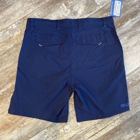 gillz Tournament Fishing Boat Lightweight Shorts For Men Size 2XL XXL Blue - Picture 7 of 7